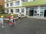 にっこりあいさつ運動の画像