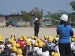 地震避難訓練・引き渡し訓練の画像