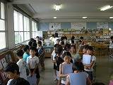 2・3・6年、ひまわり学級、夏休み出校日の画像