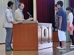 10月全校集会の画像