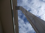 5年生救助袋を使った降下訓練の画像