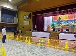 御殿万歳部の練習の画像