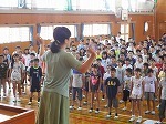 全校朝会②の画像