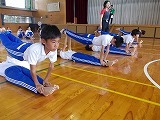 運動会の練習高学年の画像
