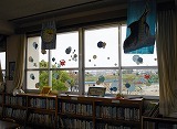 図書室の掲示の画像