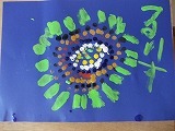 ひまわり学級・花火の絵をかいたよの画像