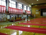 明日は全校茶会の画像