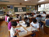 絵をかく会の練習の画像