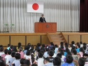 2学期始業式の画像