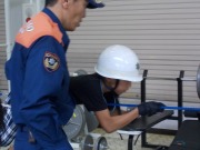 消防クラブ一日体験入署の画像