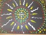 ひまわり学級・花火の絵をかいたよの画像