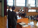 第2学期終業式の日②の画像