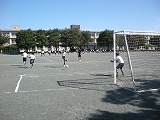 サッカー部練習試合の画像