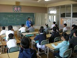 鶴城中学校２年生と３年生が来校の画像