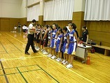 西尾市小学校バスケットボール大会の画像