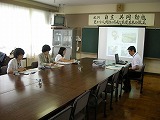 静岡県から学校視察にの画像