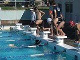 水泳部練習の画像