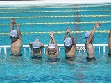 １年水泳指導の画像