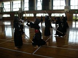 剣道部練習の画像