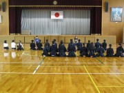 剣道部練習試合の画像