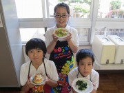 続・６年生初調理実習～野菜を使った朝食のおかず～の画像