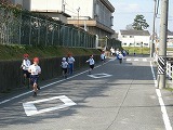 マラソンコースの試走の画像
