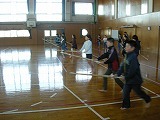 剣道部の練習の画像