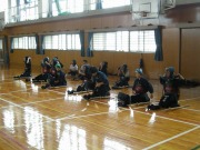 剣道部練習試合の画像