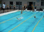 水泳指導の画像