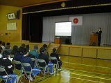 鶴城中学校入学説明会の画像