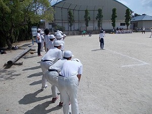 ソフトボール部練習試合・剣道部練習の画像