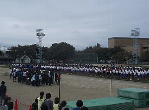 小学校陸上競技大会の画像
