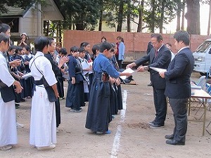 米津神社秋祭り・奉納剣道大会の画像